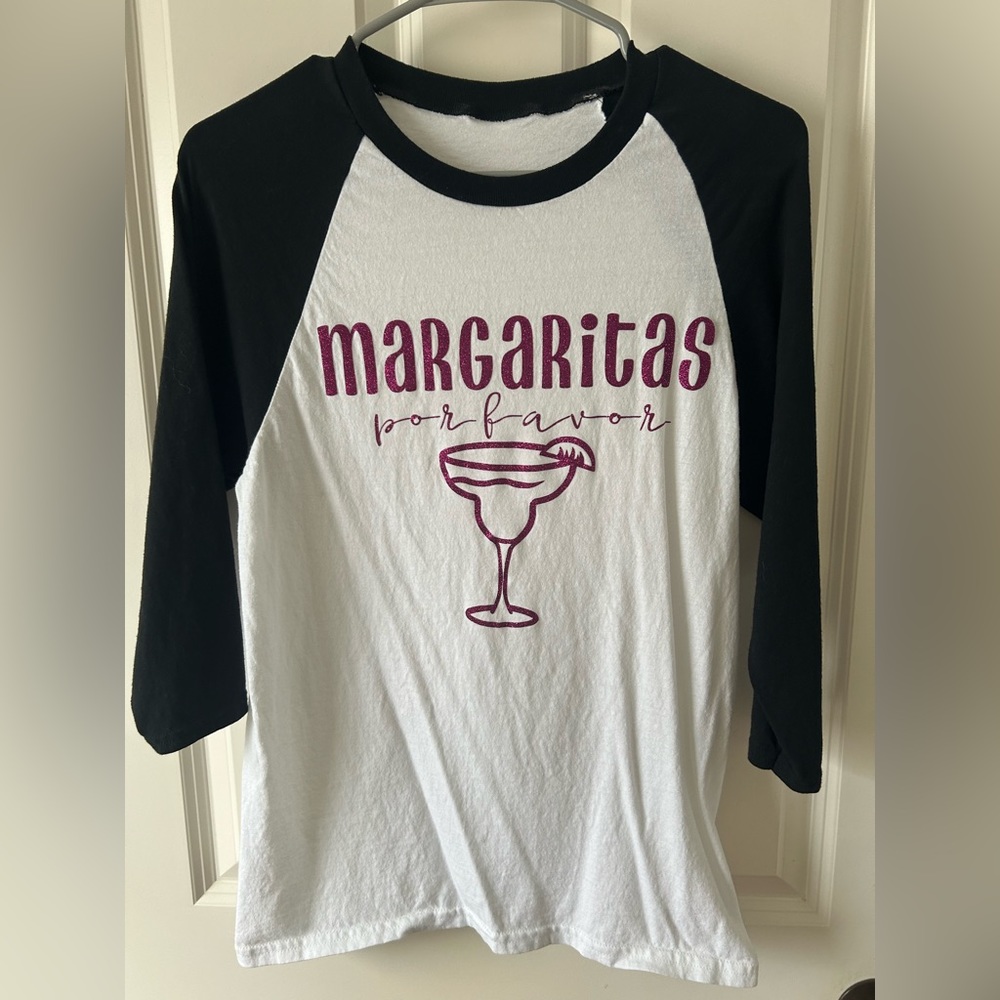 Handmade Margarita Baseball Tee